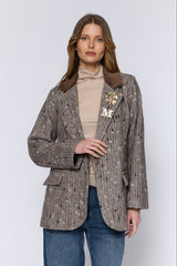 VINTAGE בלייזר טוויד