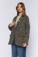 VINTAGE בלייזר טוויד