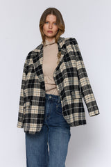 VINTAGE בלייזר משובץ