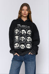 PANDA סווטשירט קפוצ'ון