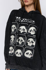 PANDA סווטשירט קפוצ'ון