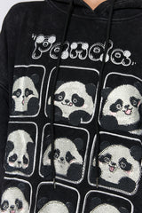 PANDA סווטשירט קפוצ'ון