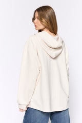 LOVE טופ קפוצ'ון צעיף