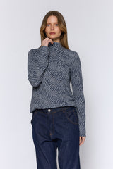 טופ חצי גולף להבות