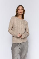 קרדיגן קשמיר צמות