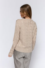 קרדיגן קשמיר צמות