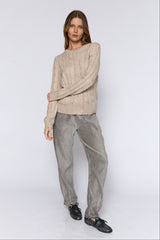 קרדיגן קשמיר צמות