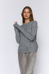 קרדיגן קשמיר צמות