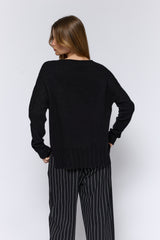 סריג ניקי גימור פסים