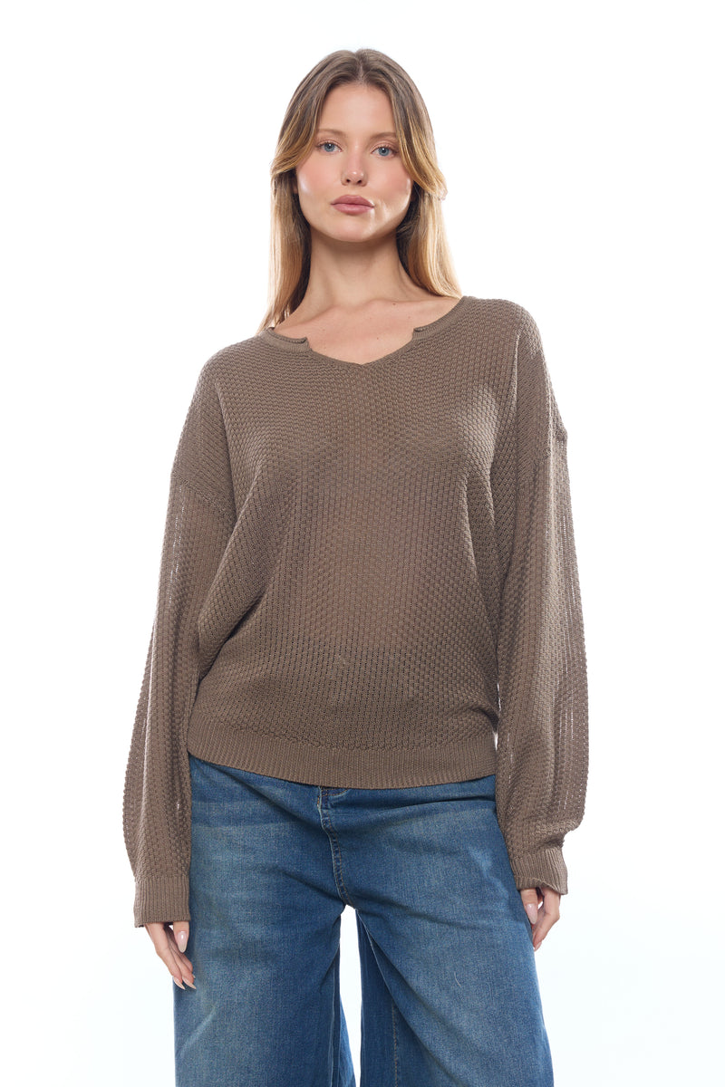 מיוחד פיקה V סריג