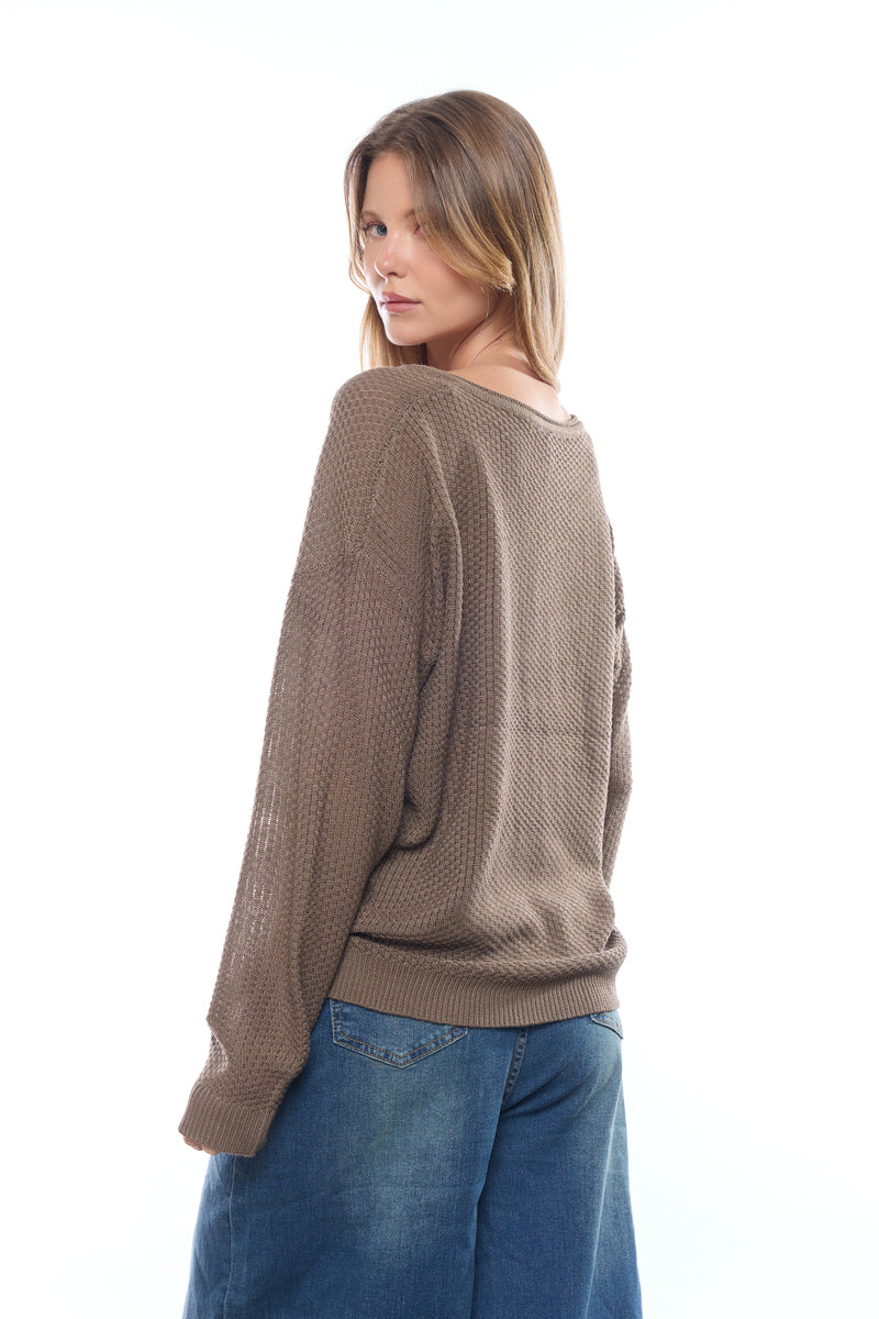 מיוחד פיקה V סריג