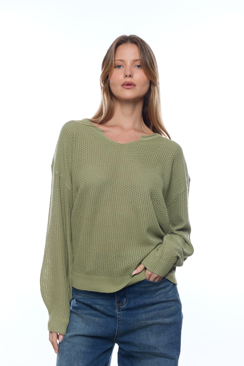 מיוחד פיקה V סריג