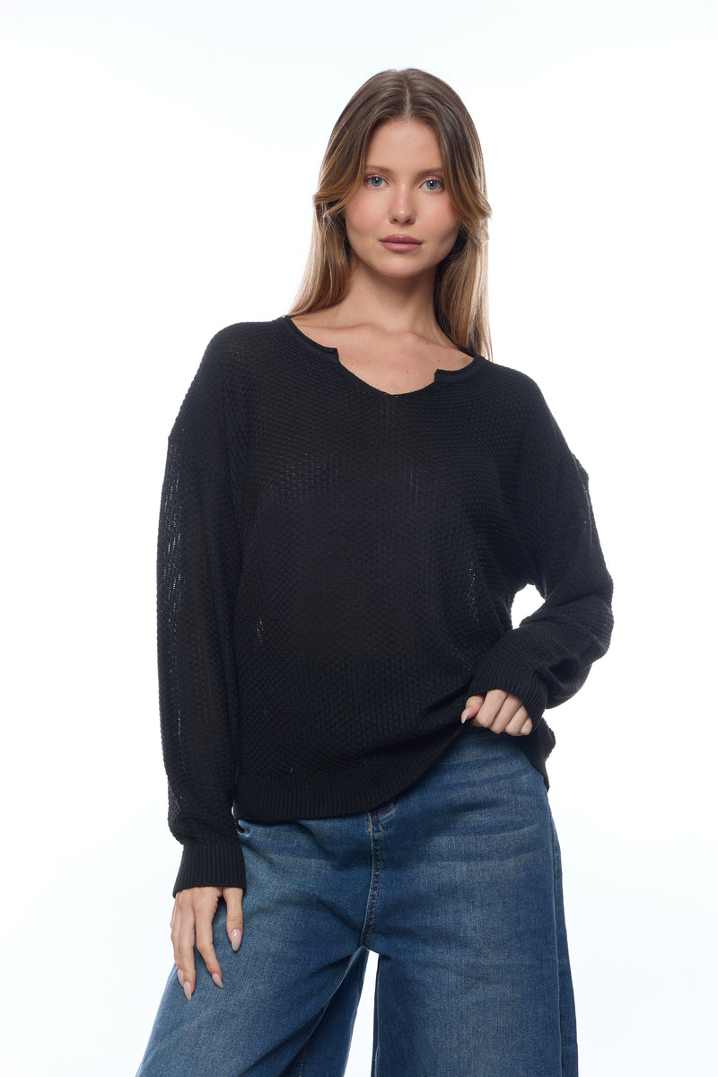 מיוחד פיקה V סריג