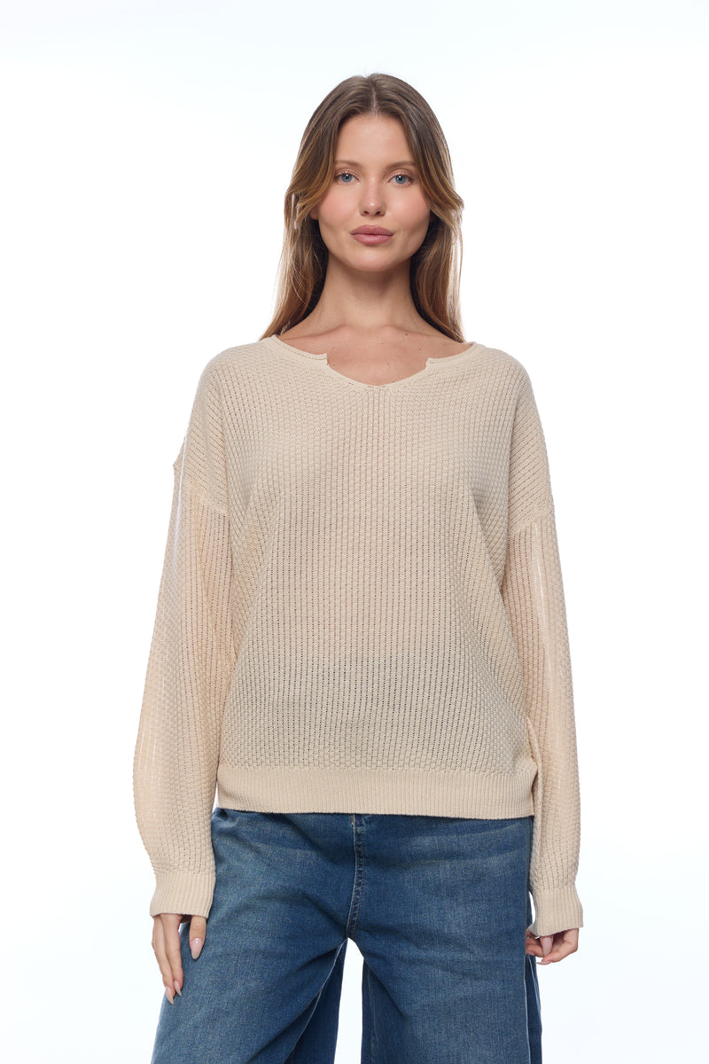 מיוחד פיקה V סריג