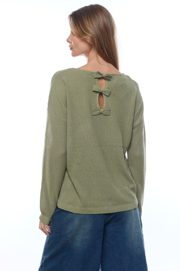 סריג ניקי 3 פפיונים בגב