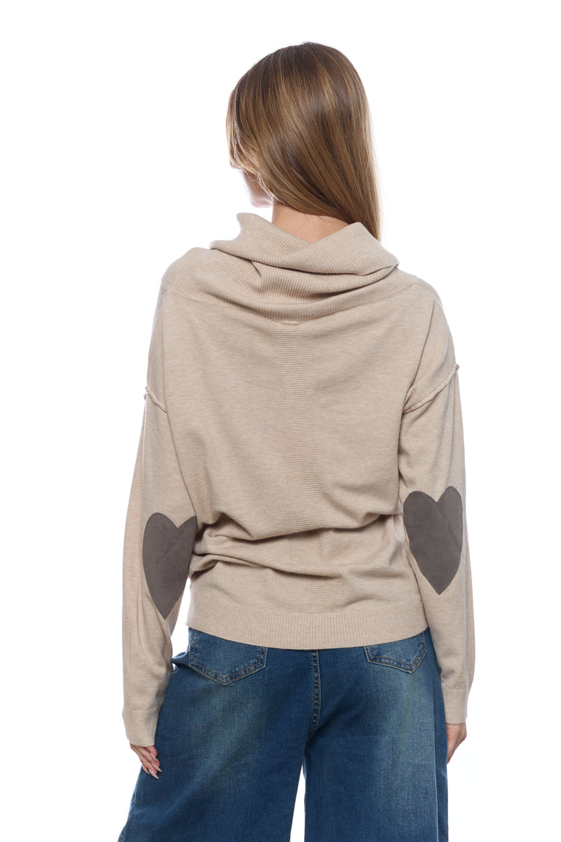 סריג גולף פאץ' לבבות