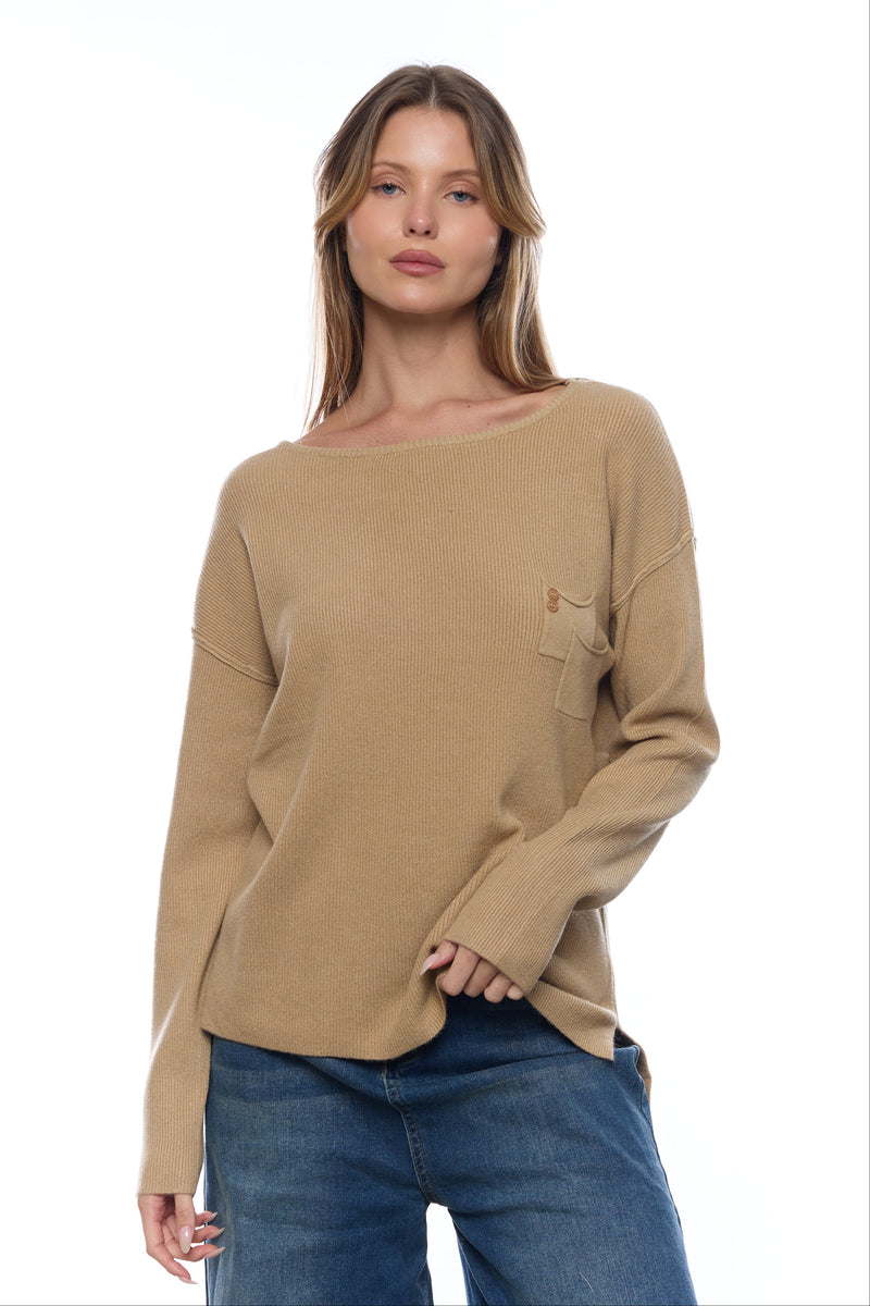 סריג ריב 2 כיסים