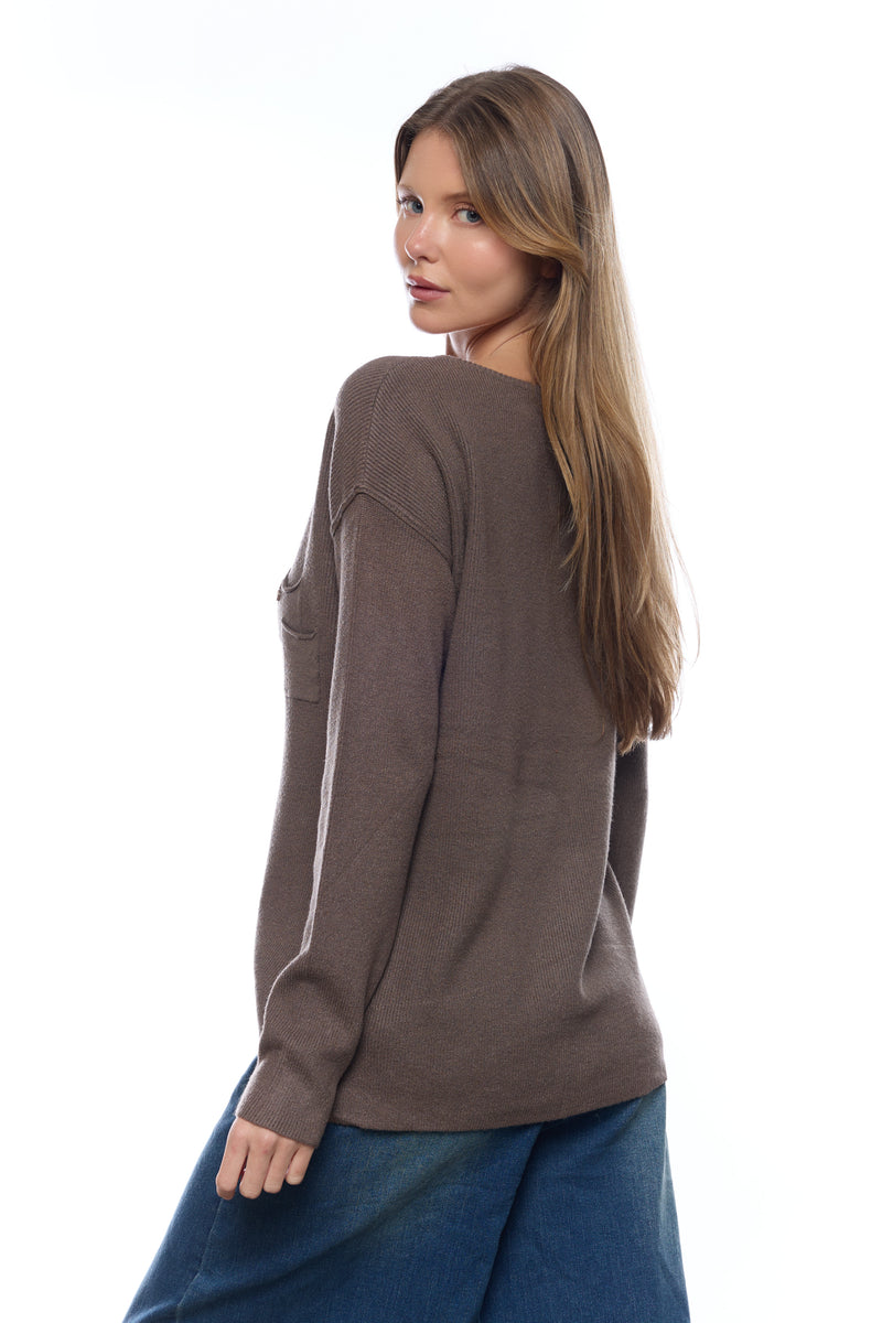 סריג ריב 2 כיסים