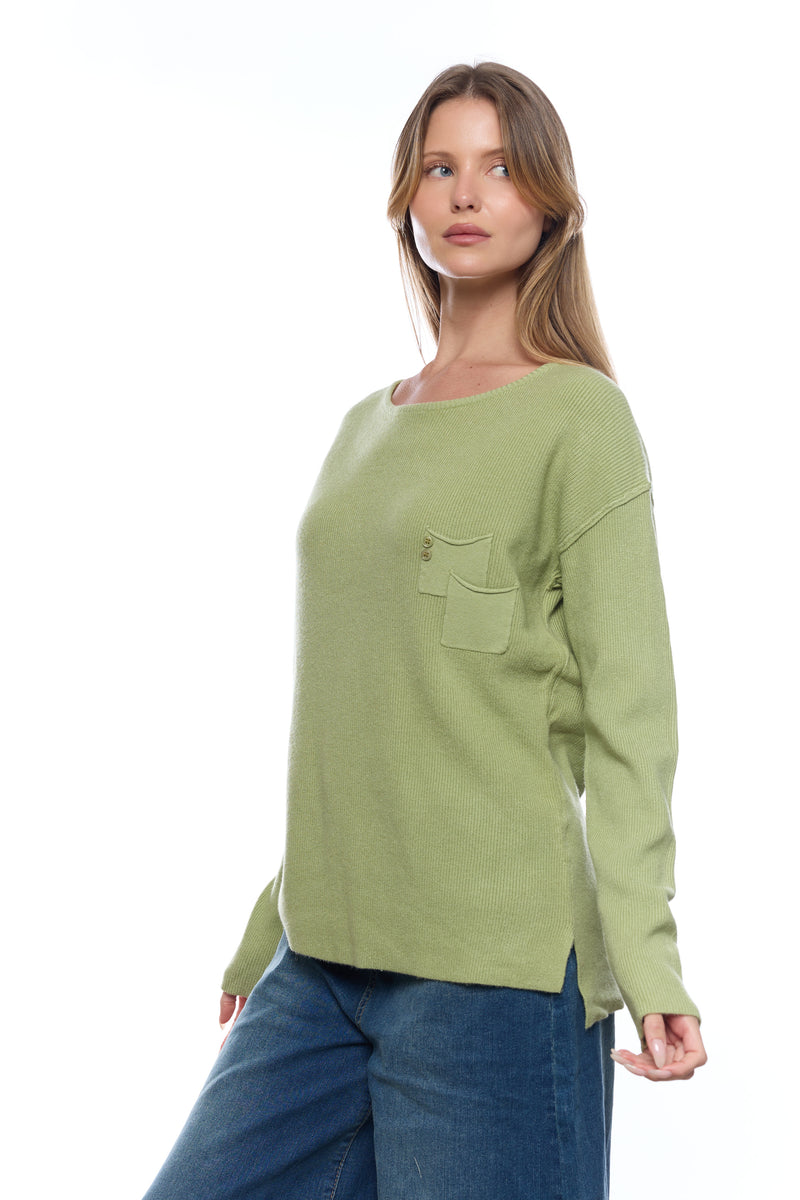 סריג ריב 2 כיסים