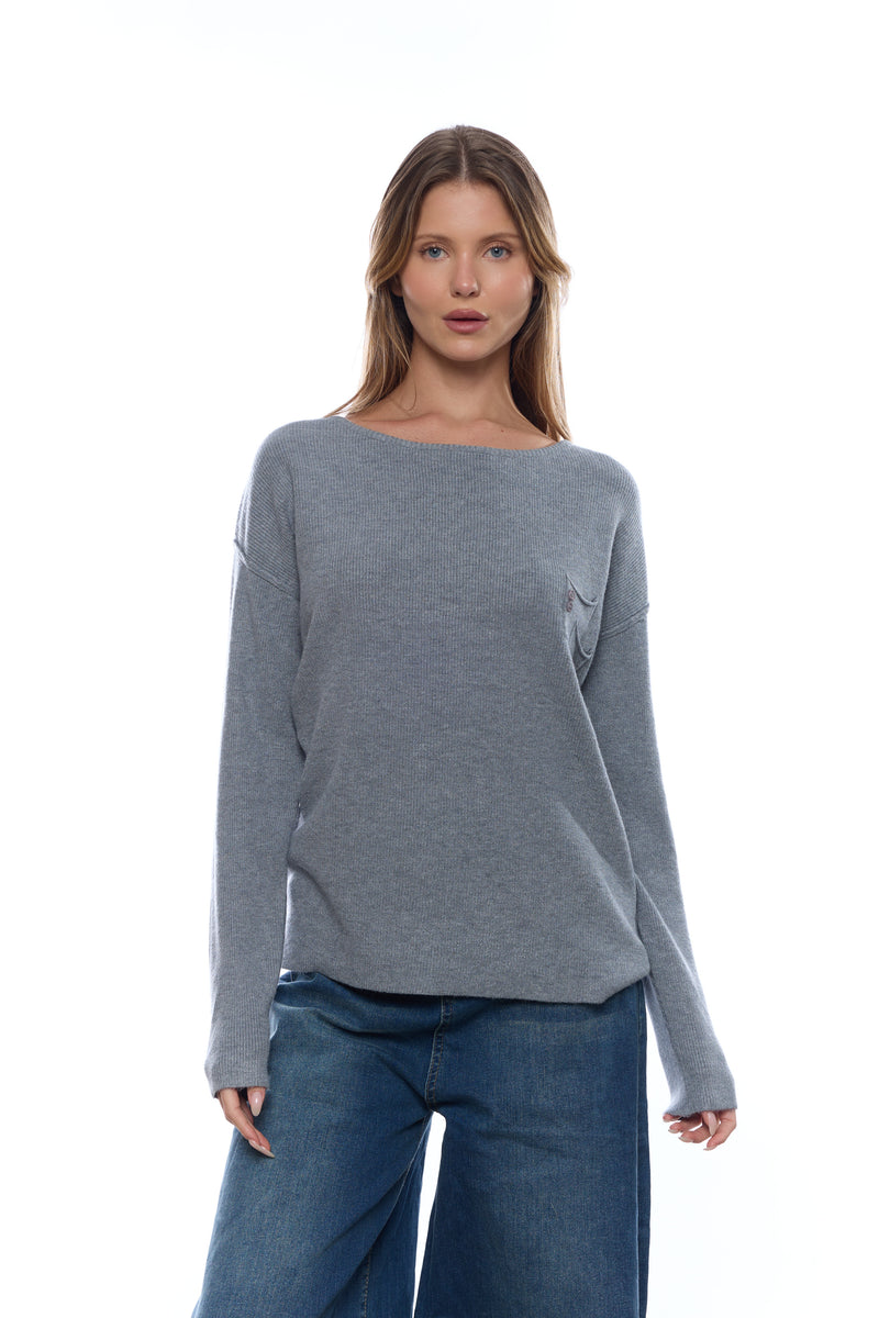 סריג ריב 2 כיסים