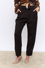 מכנס פנסים מחויט+גומי