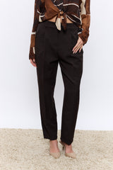 מכנס פנסים מחויט+גומי