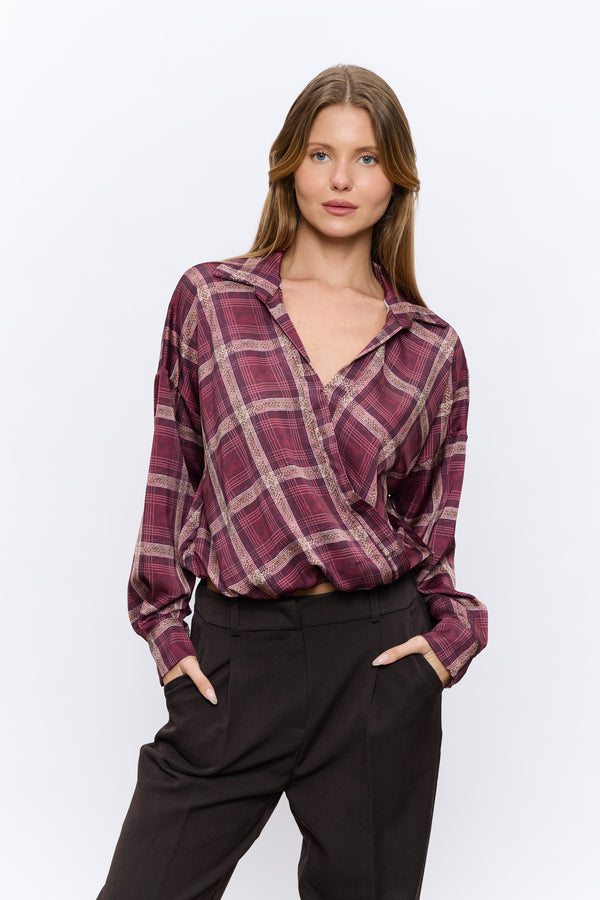 מעטפת סאטן שילוב גומי