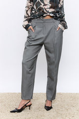 מכנס פנסים מחויט+גומי