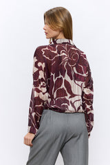 חולצה מפוספת שקפקפה