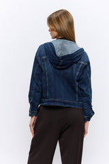 ג'קט ג'ינס קפוצ'ון