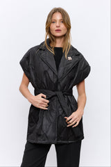 ג'קט קווילט ללא שרוול