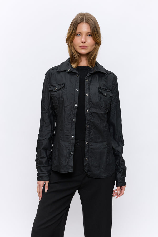 VEGAN מכופתרת