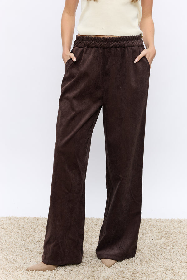 מכנס קורדרוי רחב