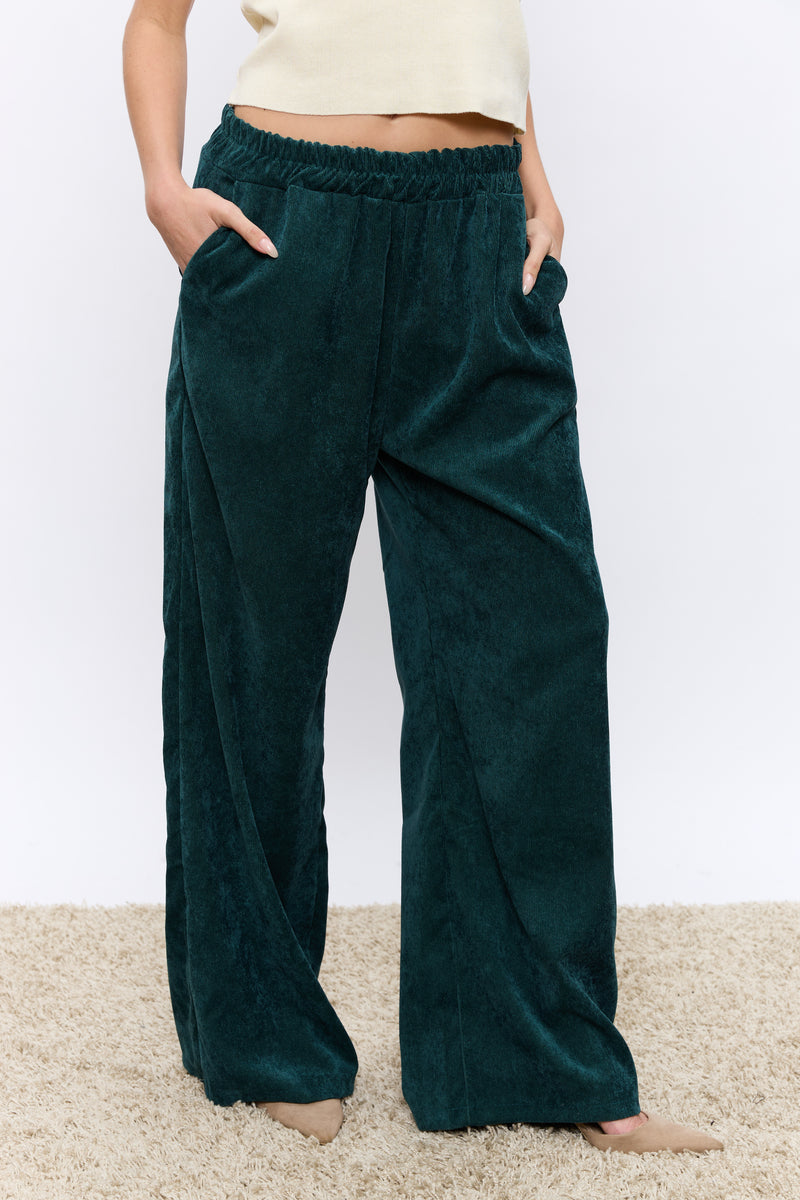 מכנס קורדרוי רחב