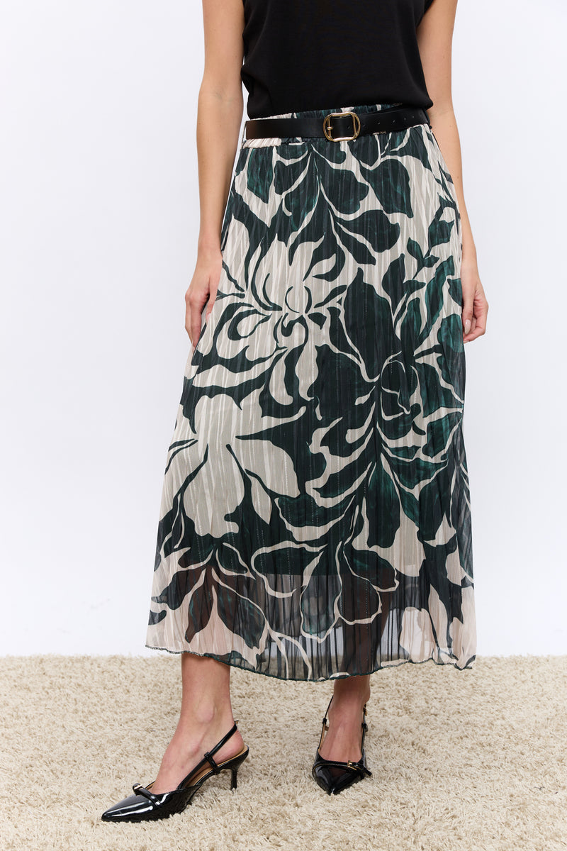 חצאית עלים שקפקפה