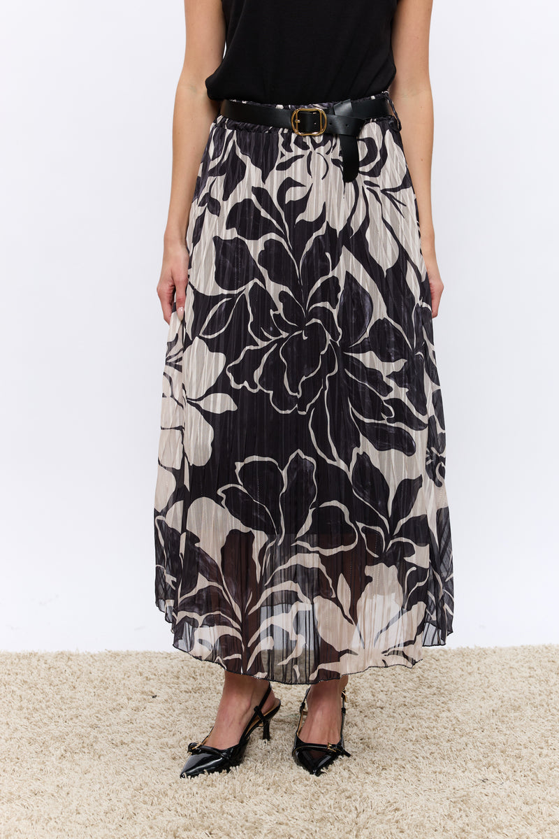 חצאית עלים שקפקפה