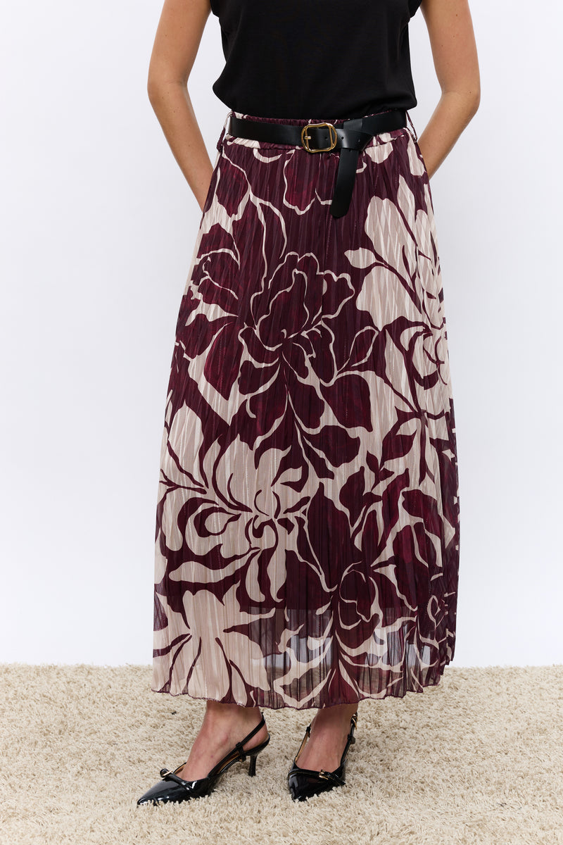 חצאית עלים שקפקפה