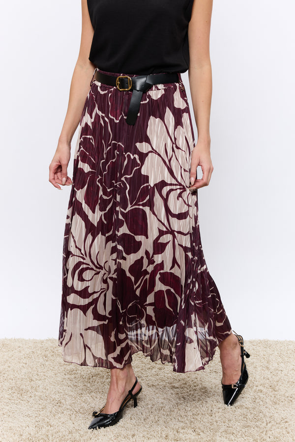 חצאית עלים שקפקפה