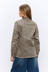 ג'קט דריל מנומר פרום