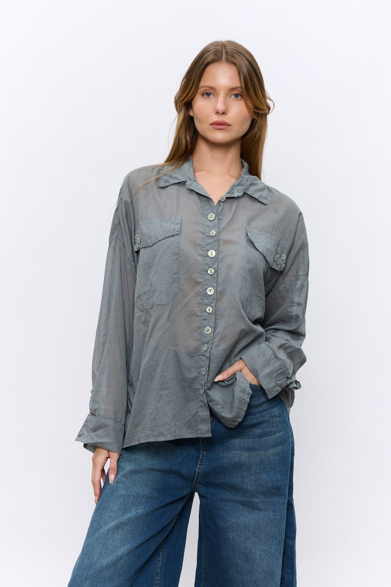 SHELL חולצה מכופתרת