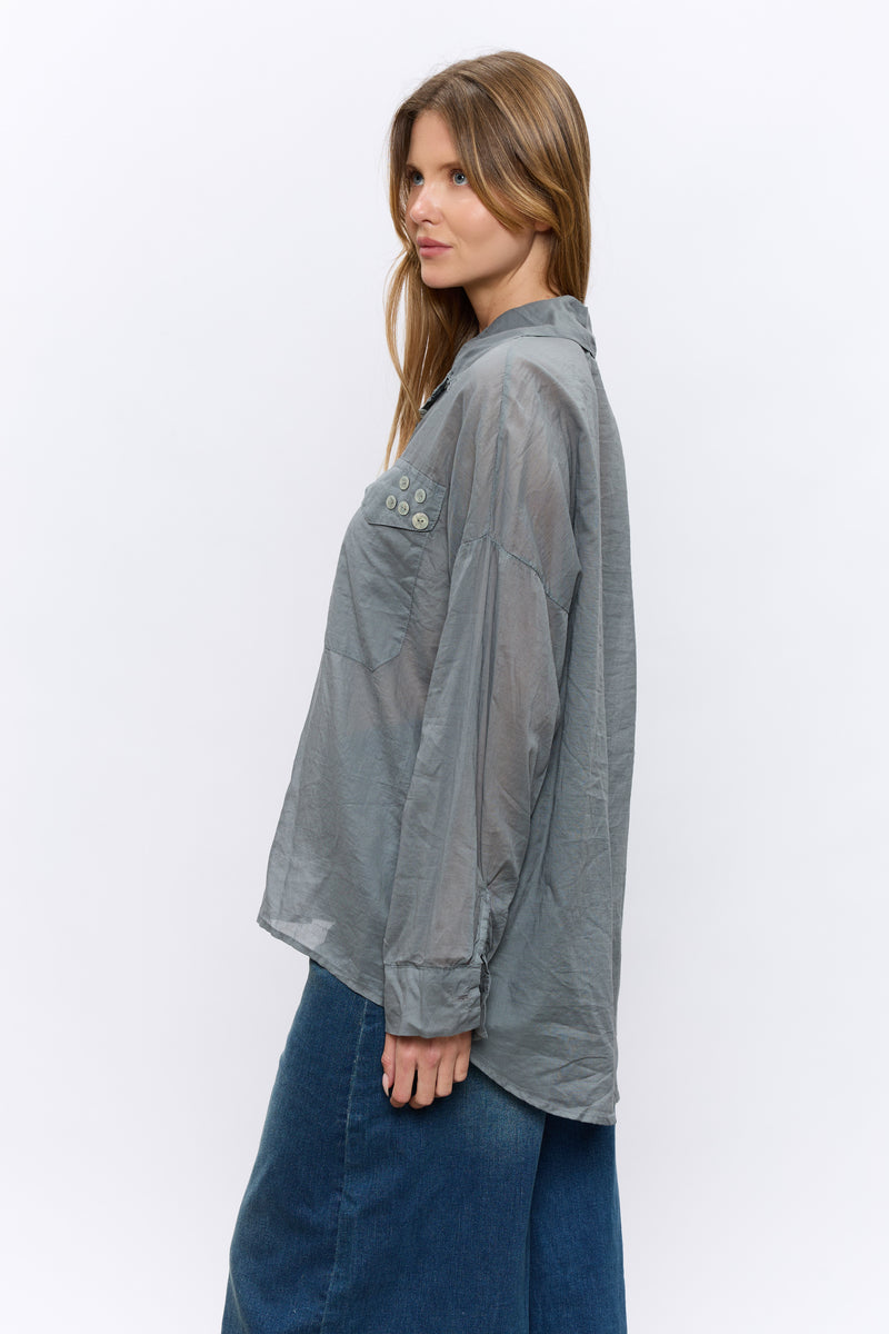 SHELL חולצה מכופתרת