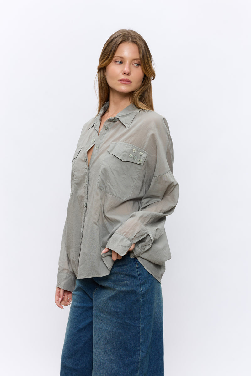 SHELL חולצה מכופתרת