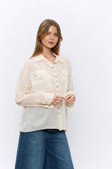 SHELL חולצה מכופתרת