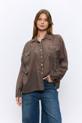 SHELL חולצה מכופתרת