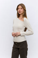 טופ מחשוף אלכסון