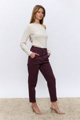 כפתור לב JIMMY מכנס