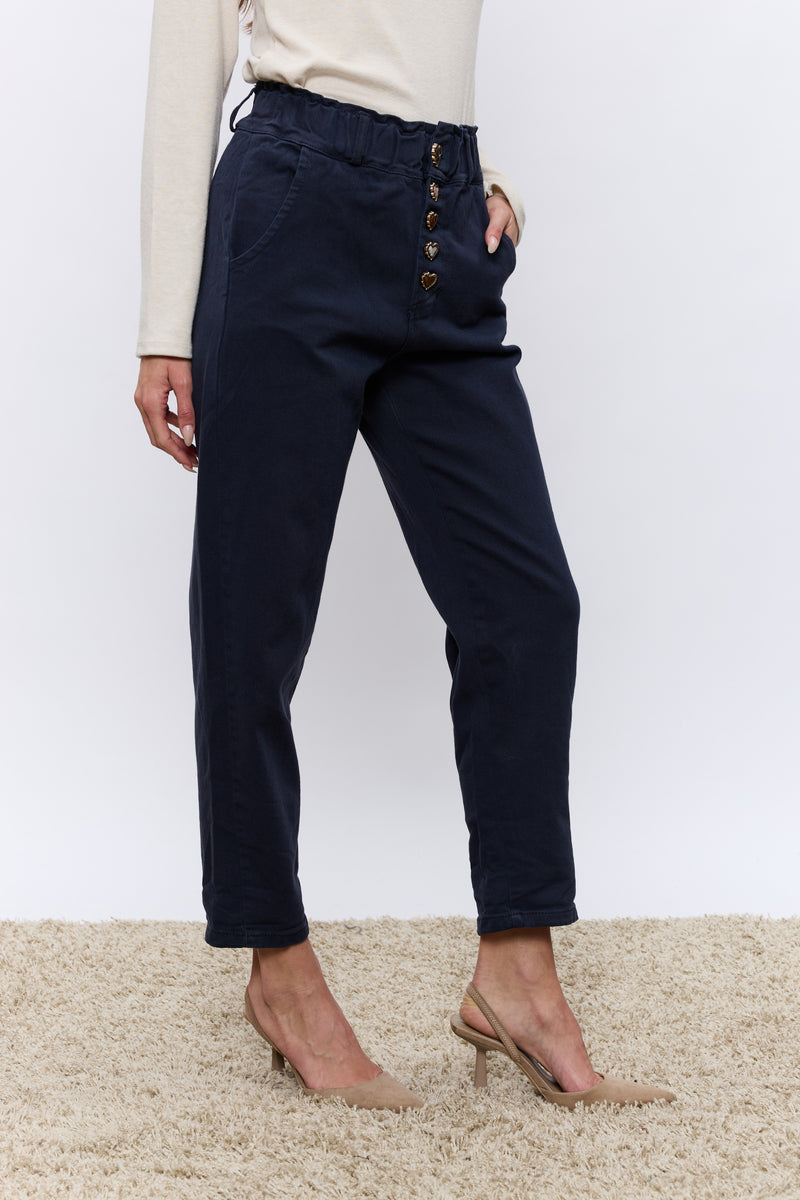 כפתור לב JIMMY מכנס