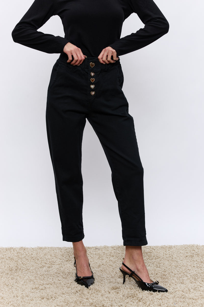 כפתור לב JIMMY מכנס