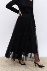 חצאית טול יהלומים