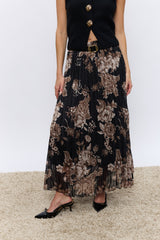 חצאית שקפקפה פרחים